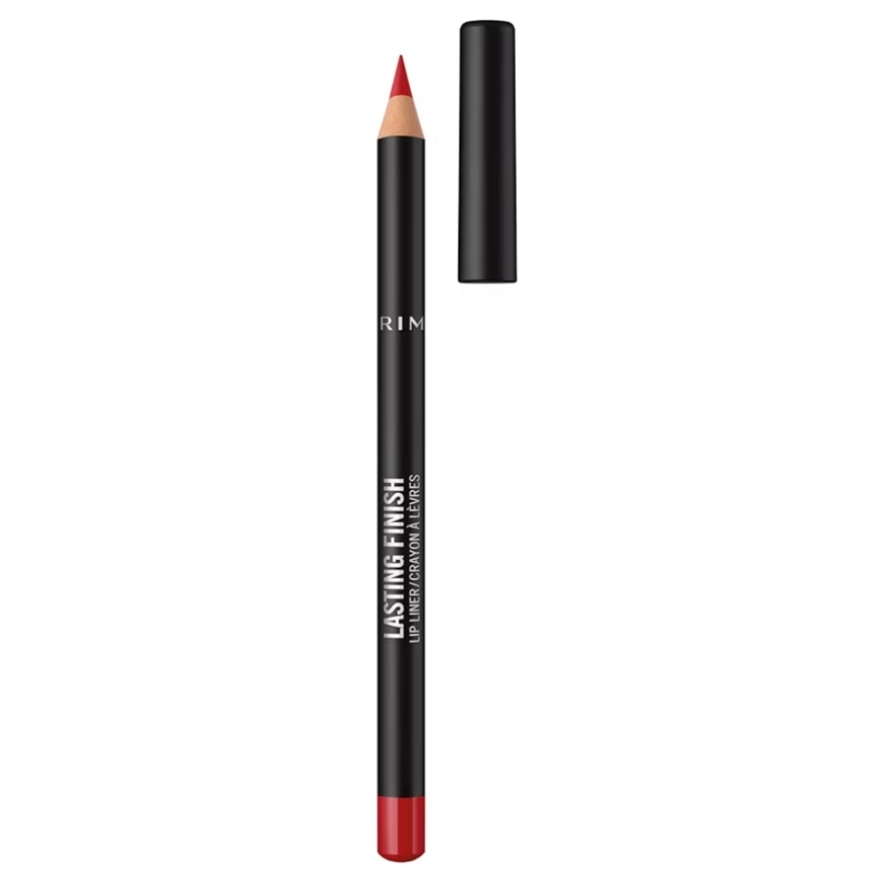 6 x Rimmel London Lasting Finish Lip Liner, 505 Red Dynamite